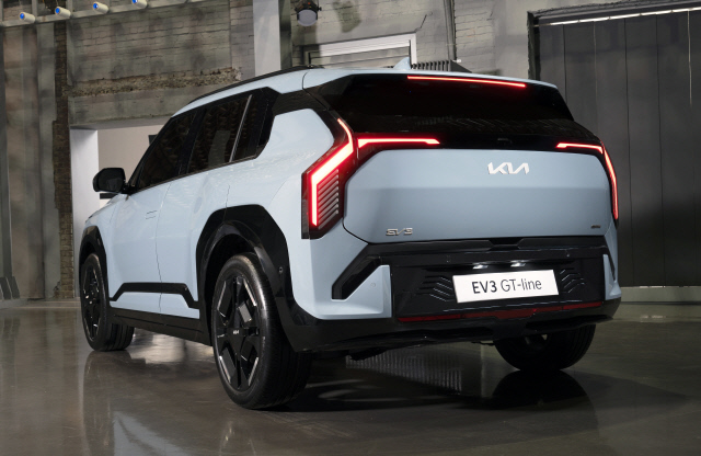 EV3 GT라인의 후면부. 기아 제공